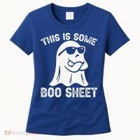 Halloween Retro Boo Ghost This Is Some Boo Sheet Women's T-Shirt thumb 0