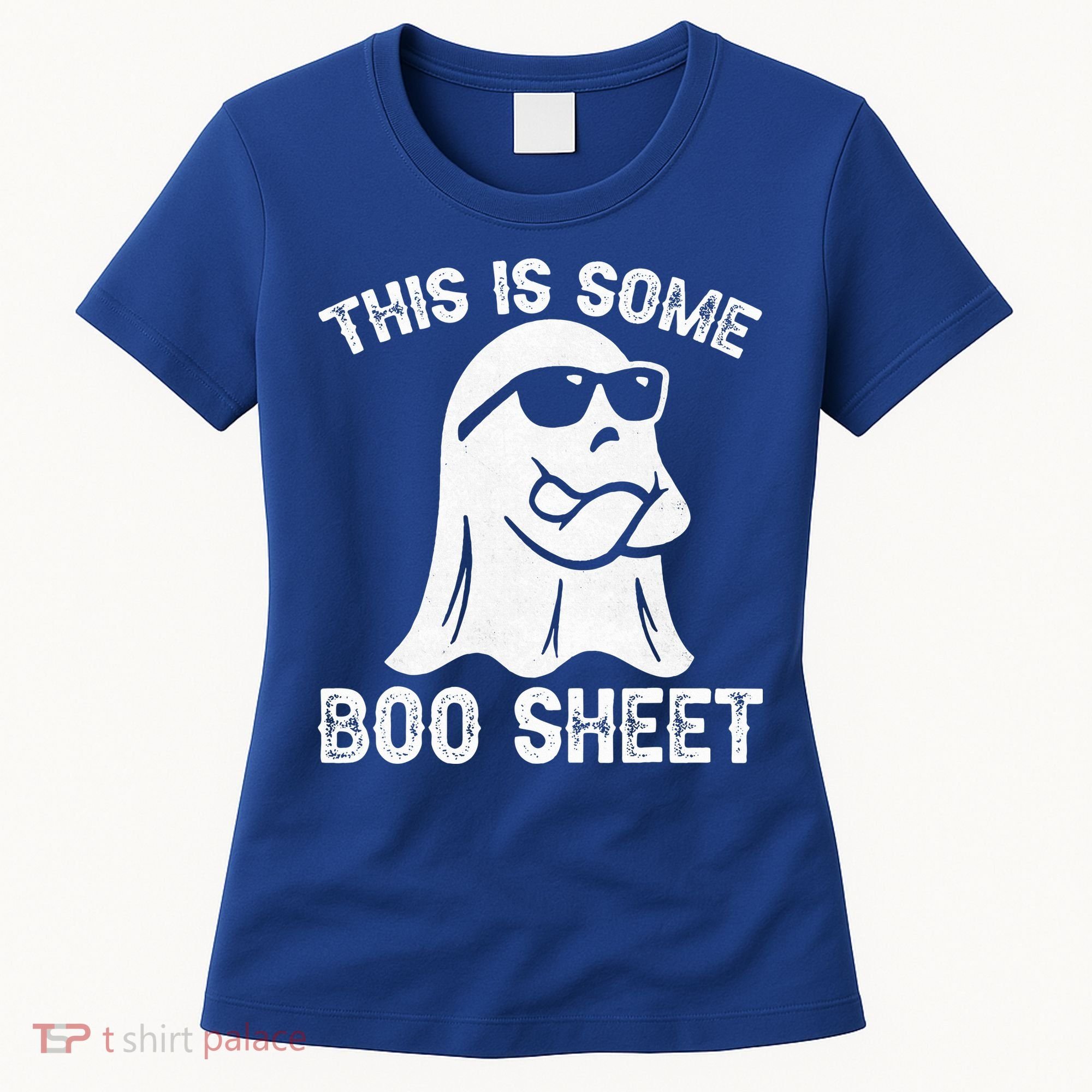 Halloween Retro Boo Ghost This Is Some Boo Sheet Women's T-Shirt