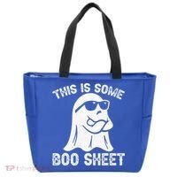Halloween Retro Boo Ghost This Is Some Boo Sheet Tote Bag thumb 0
