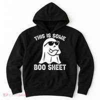 Halloween Retro Boo Ghost This Is Some Boo Sheet Hoodie thumb 0