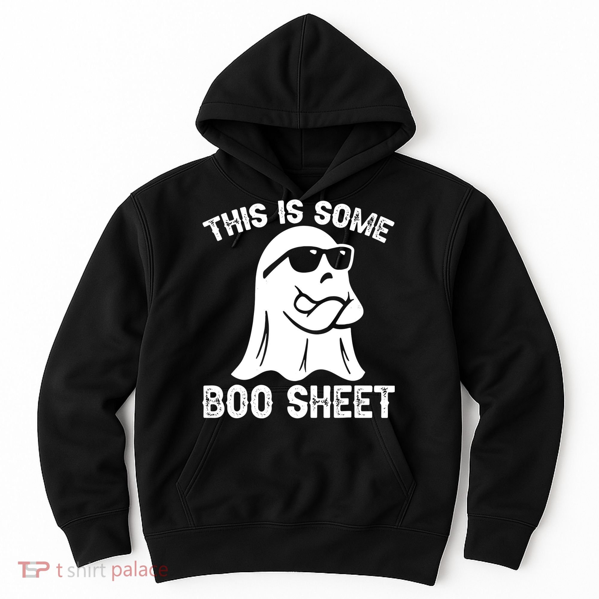 Halloween Retro Boo Ghost This Is Some Boo Sheet Hoodie