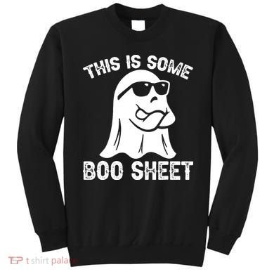 Halloween Retro Boo Ghost This Is Some Boo Sheet Sweatshirt