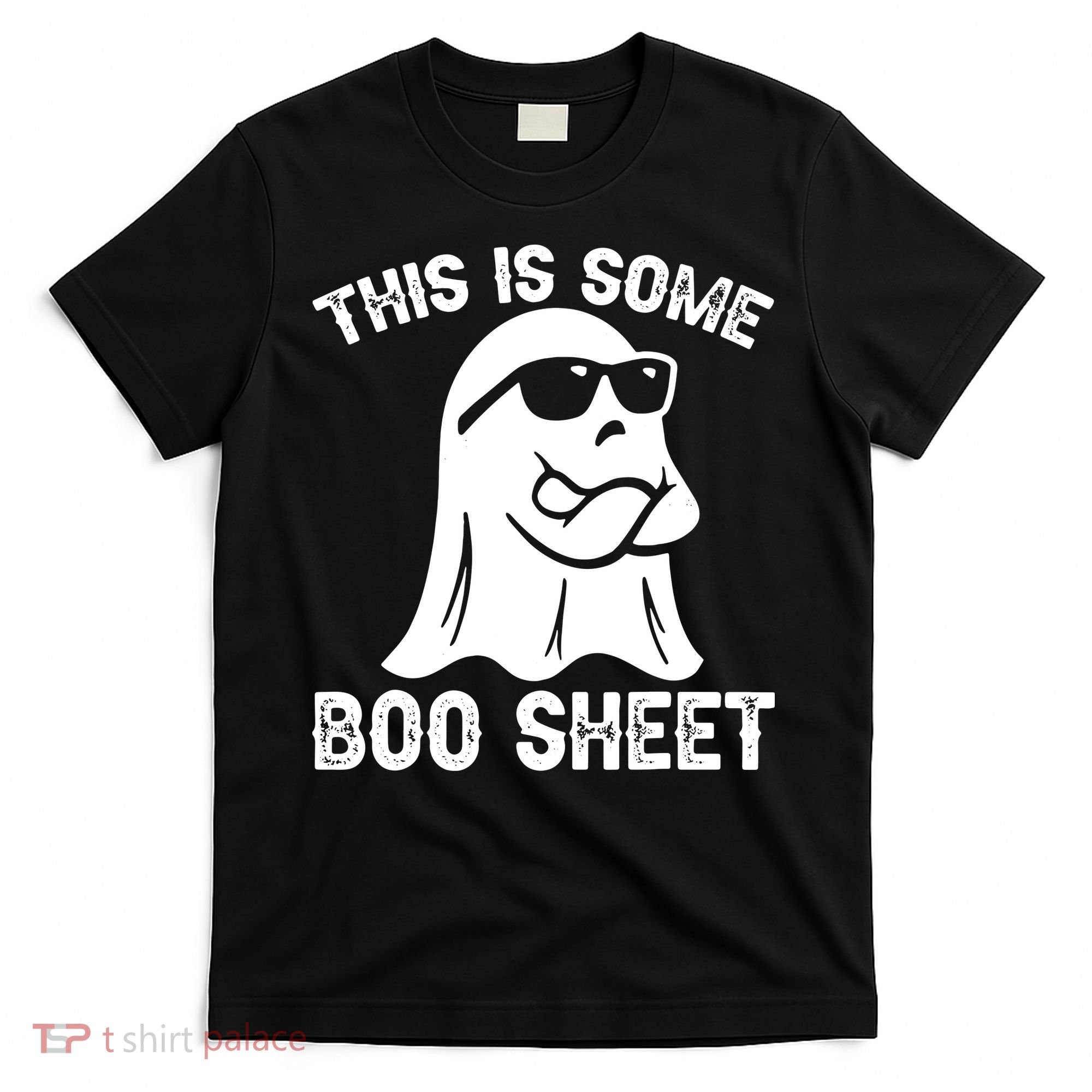 Halloween Retro Boo Ghost This Is Some Boo Sheet T-Shirt