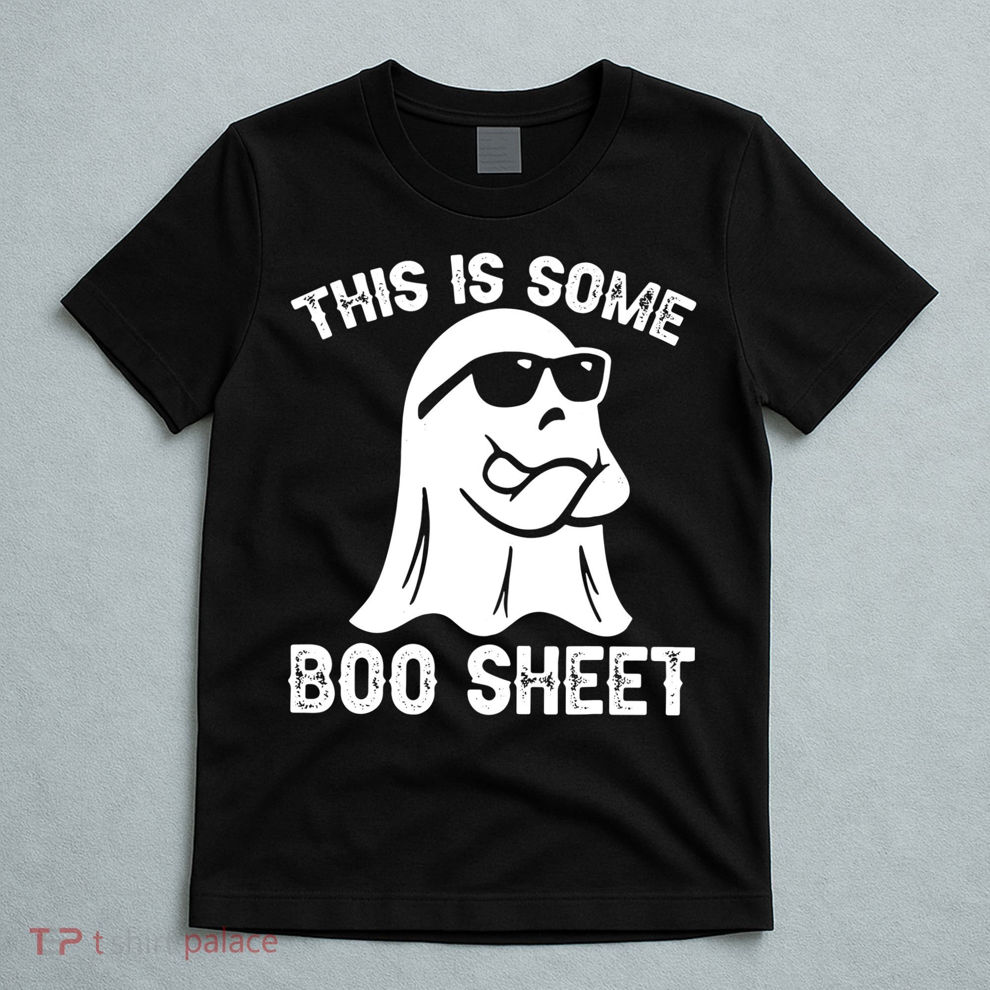 Halloween Retro Boo Ghost This Is Some Boo Sheet T-Shirt