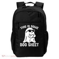 Halloween Retro Boo Ghost This Is Some Boo Sheet Backpack thumb 0