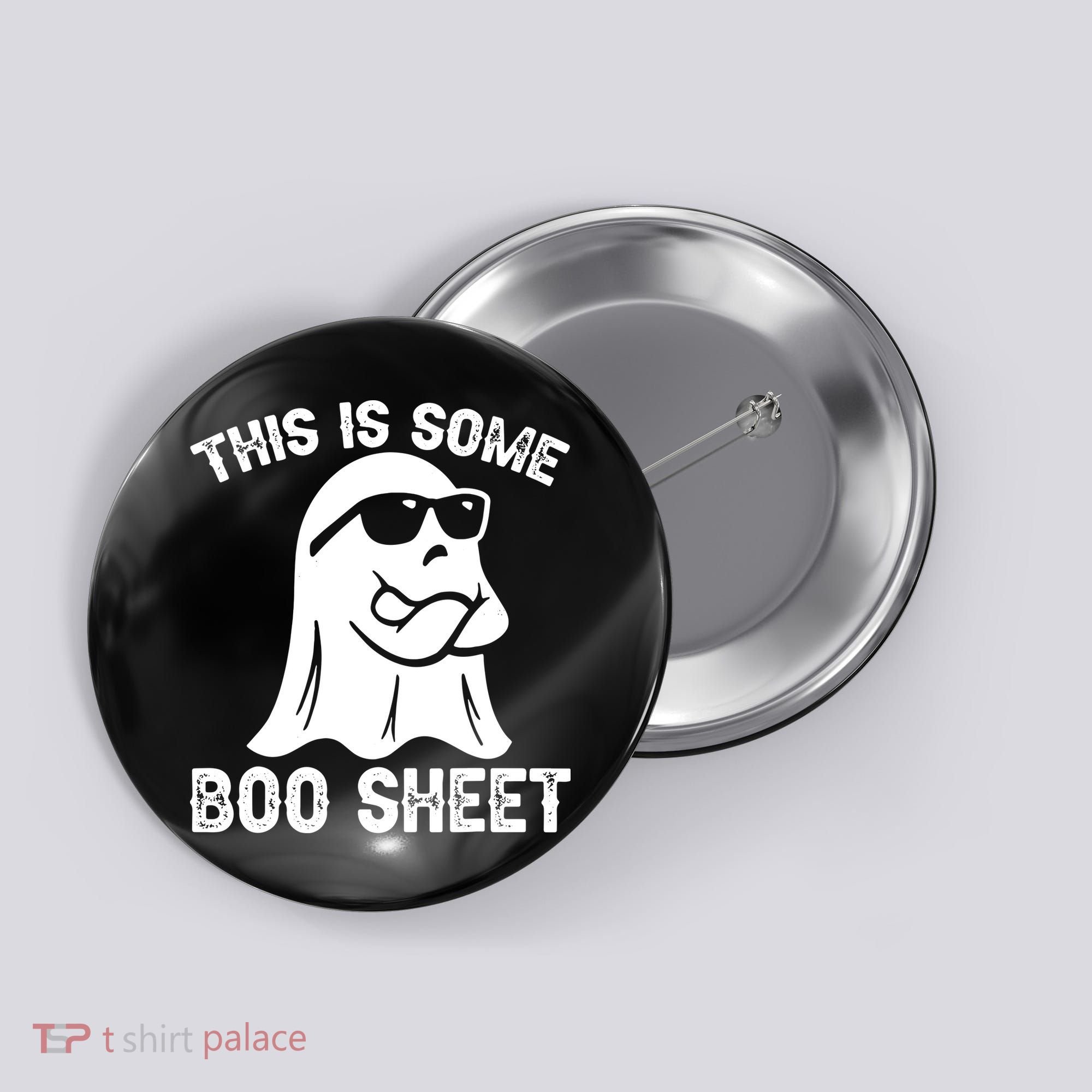 Halloween Retro Boo Ghost This Is Some Boo Sheet Button