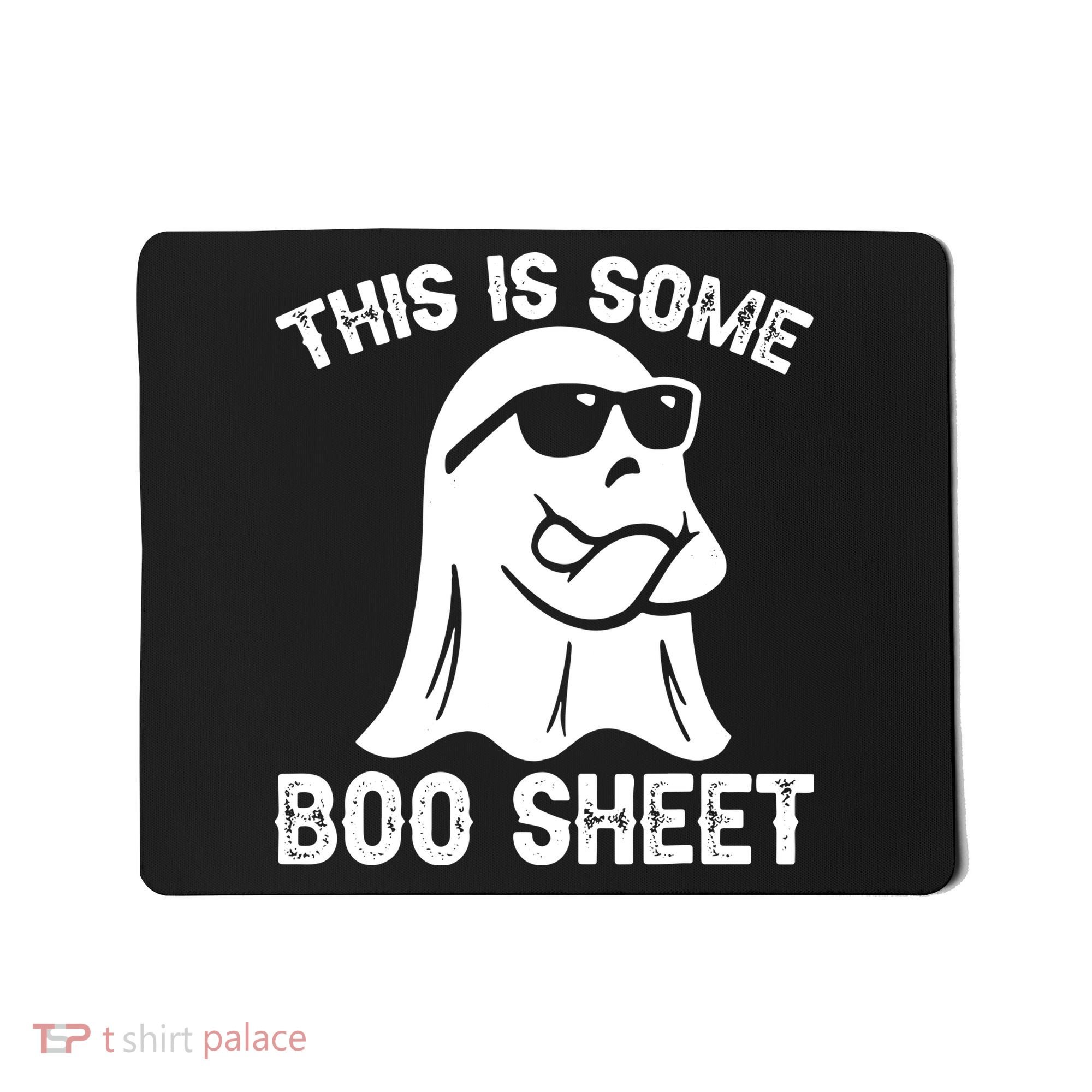 Halloween Retro Boo Ghost This Is Some Boo Sheet Mousepad
