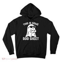 Halloween Retro Boo Ghost This Is Some Boo Sheet Tall Hoodie thumb 0