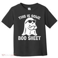 Halloween Retro Boo Ghost This Is Some Boo Sheet Toddler T-Shirt thumb 0
