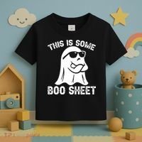 Halloween Retro Boo Ghost This Is Some Boo Sheet Toddler T-Shirt thumb 3