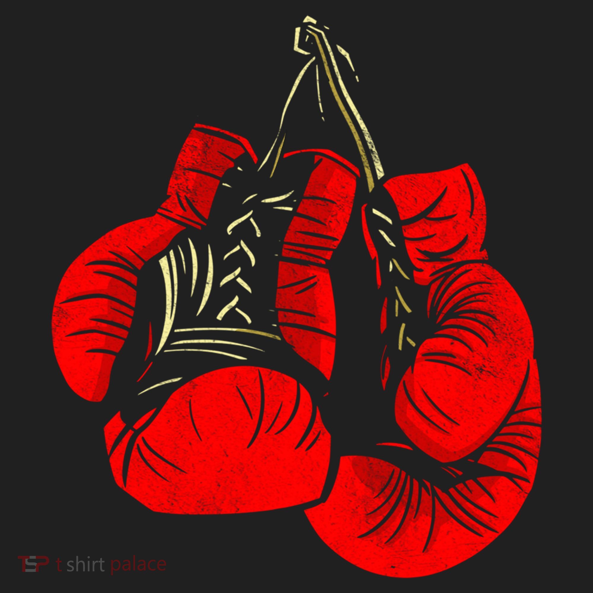 Hanging Red Boxing Gloves Graphic Cute Gift Women's Sweatshirt