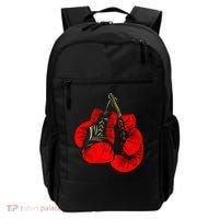 Hanging Red Boxing Gloves Graphic Cute Gift Backpack thumb 0