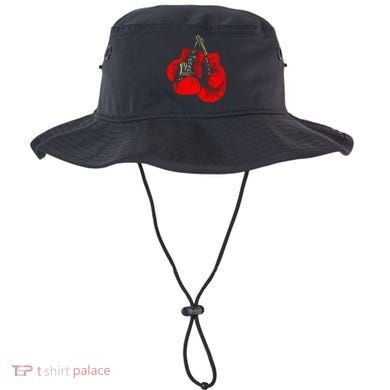 Hanging Red Boxing Gloves Graphic Cute Gift Bucket Hat