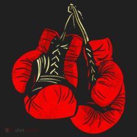 Hanging Red Boxing Gloves Graphic Cute Gift Beanie thumb 2