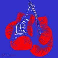 Hanging Red Boxing Gloves Graphic Cute Gift Sweatshirt thumb 3