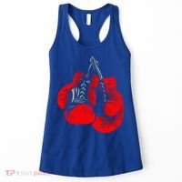 Hanging Red Boxing Gloves Graphic Cute Gift Women's Tank Top thumb 0