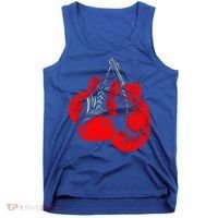 Hanging Red Boxing Gloves Graphic Cute Gift Tank Top thumb 0