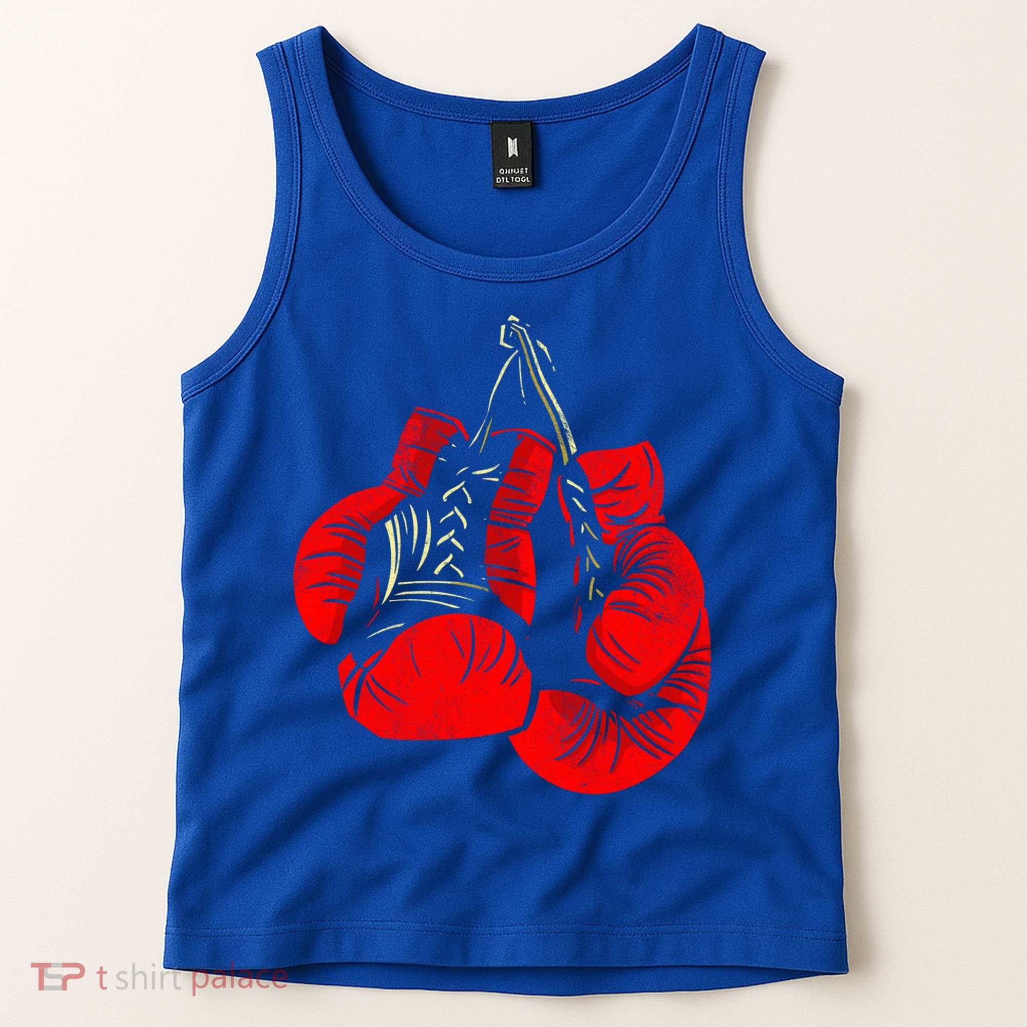 Hanging Red Boxing Gloves Graphic Cute Gift Tank Top