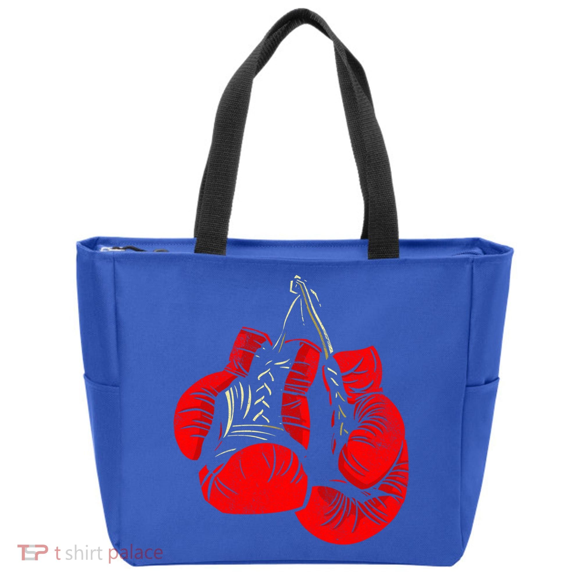 Hanging Red Boxing Gloves Graphic Cute Gift Tote Bag