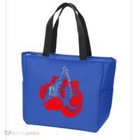 Hanging Red Boxing Gloves Graphic Cute Gift Tote Bag thumb 3