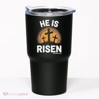He Risen Christian Easter Sunday Matthew 28 Tumbler thumb 0