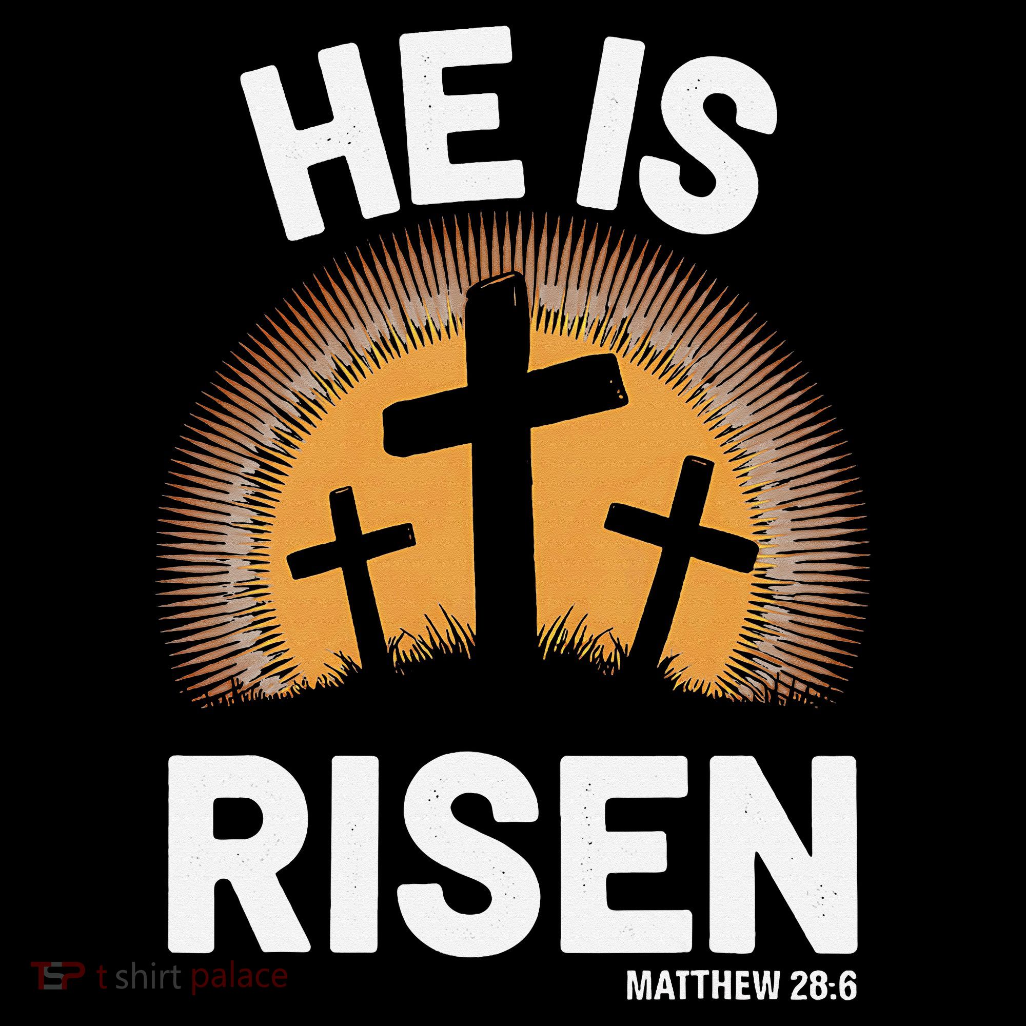 He Risen Christian Easter Sunday Matthew 28 Toddler Hoodie