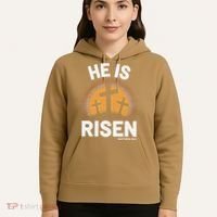 He Risen Christian Easter Sunday Matthew 28 Hoodie thumb 5