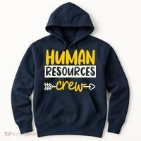 Human Resources Crew Hr Management Recruitment Hrm Hoodie thumb 0