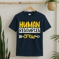 Human Resources Crew Hr Management Recruitment Hrm T-Shirt thumb 2