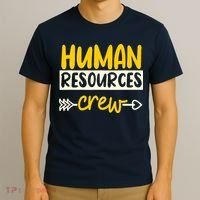 Human Resources Crew Hr Management Recruitment Hrm T-Shirt thumb 3