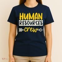 Human Resources Crew Hr Management Recruitment Hrm T-Shirt thumb 4
