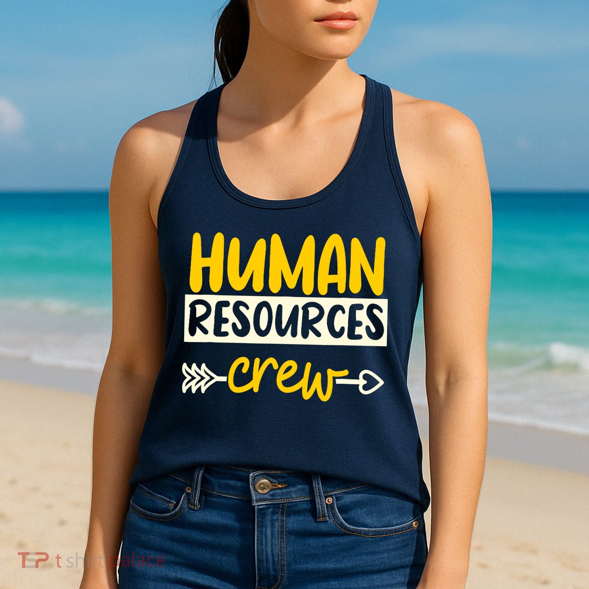 Human Resources Crew Hr Management Recruitment Hrm Women's Tank Top
