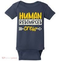Human Resources Crew Hr Management Recruitment Hrm Baby Bodysuit thumb 0