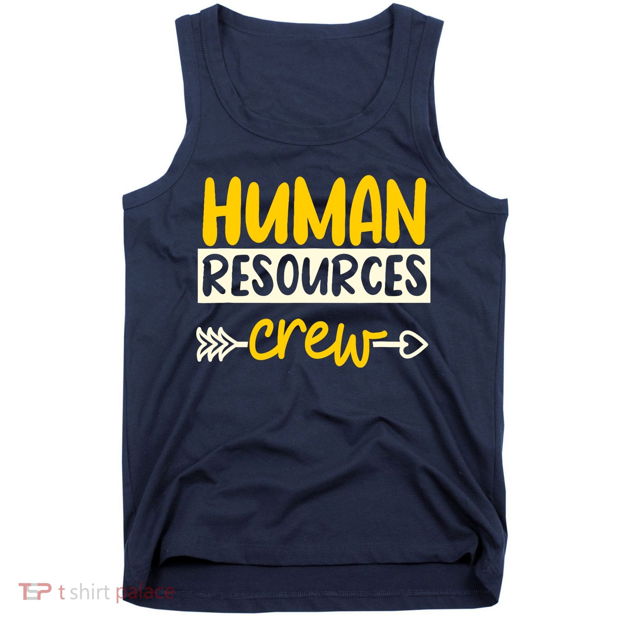 Human Resources Crew Hr Management Recruitment Hrm Tank Top