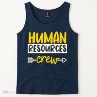 Human Resources Crew Hr Management Recruitment Hrm Tank Top thumb 2