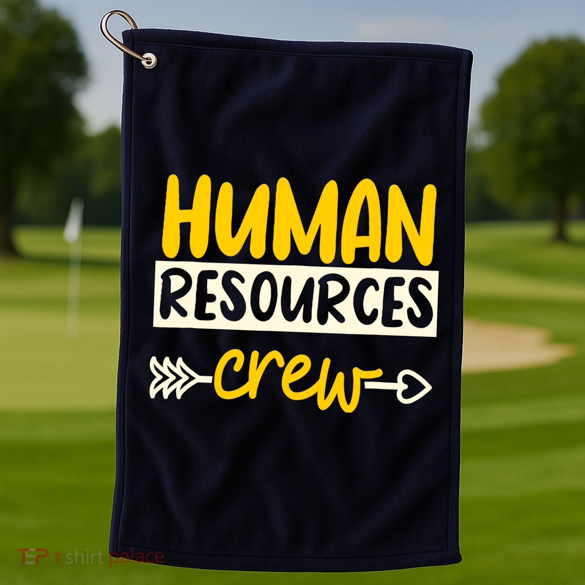 Human Resources Crew Hr Management Recruitment Hrm Golf Towel