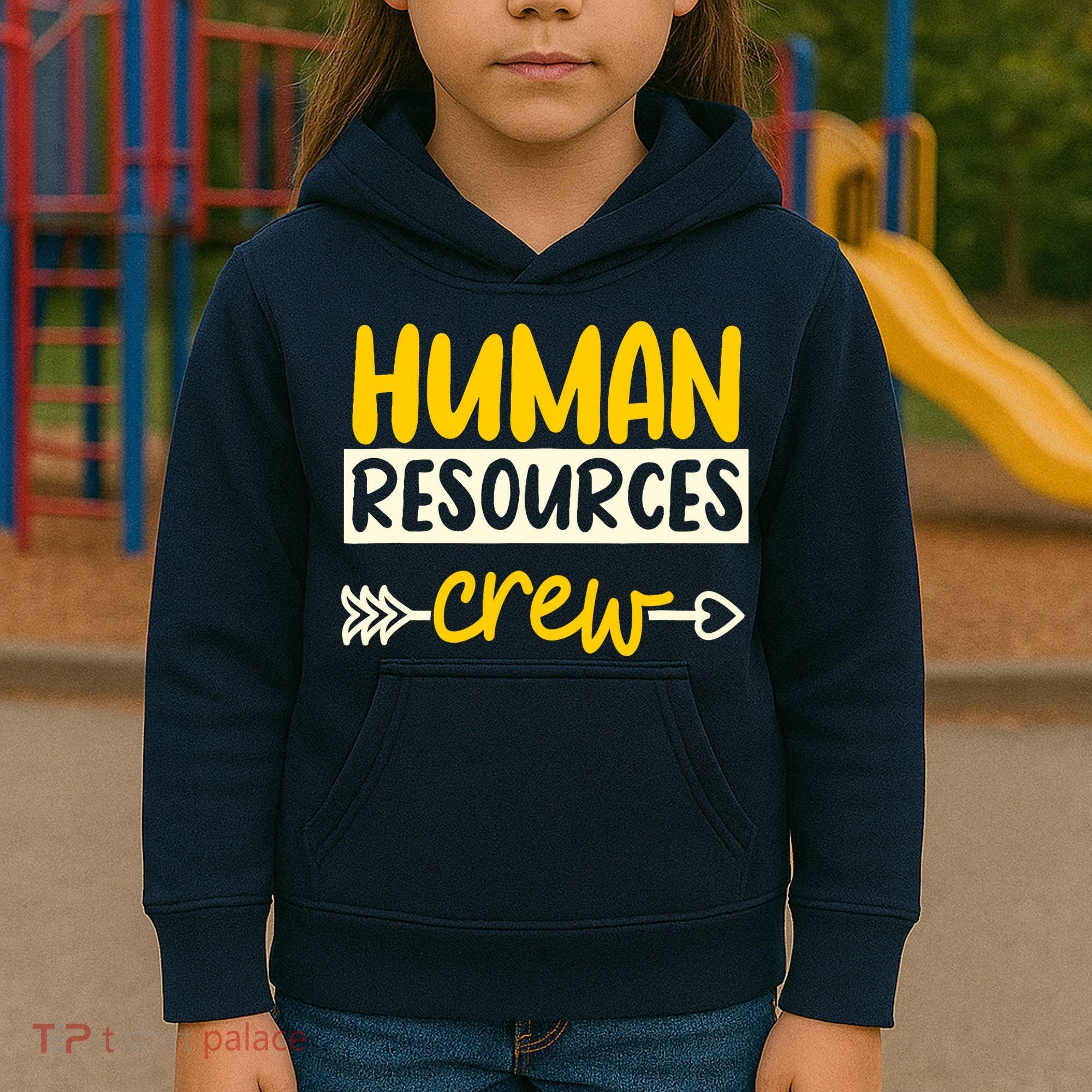 Human Resources Crew Hr Management Recruitment Hrm Kids Hoodie