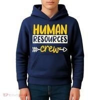 Human Resources Crew Hr Management Recruitment Hrm Kids Hoodie thumb 4
