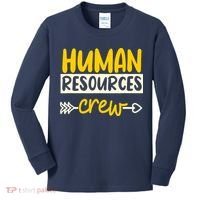 Human Resources Crew Hr Management Recruitment Hrm Kids Long Sleeve Shirt thumb 0
