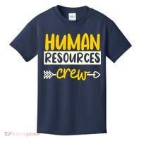 Human Resources Crew Hr Management Recruitment Hrm Kids T-Shirt thumb 0