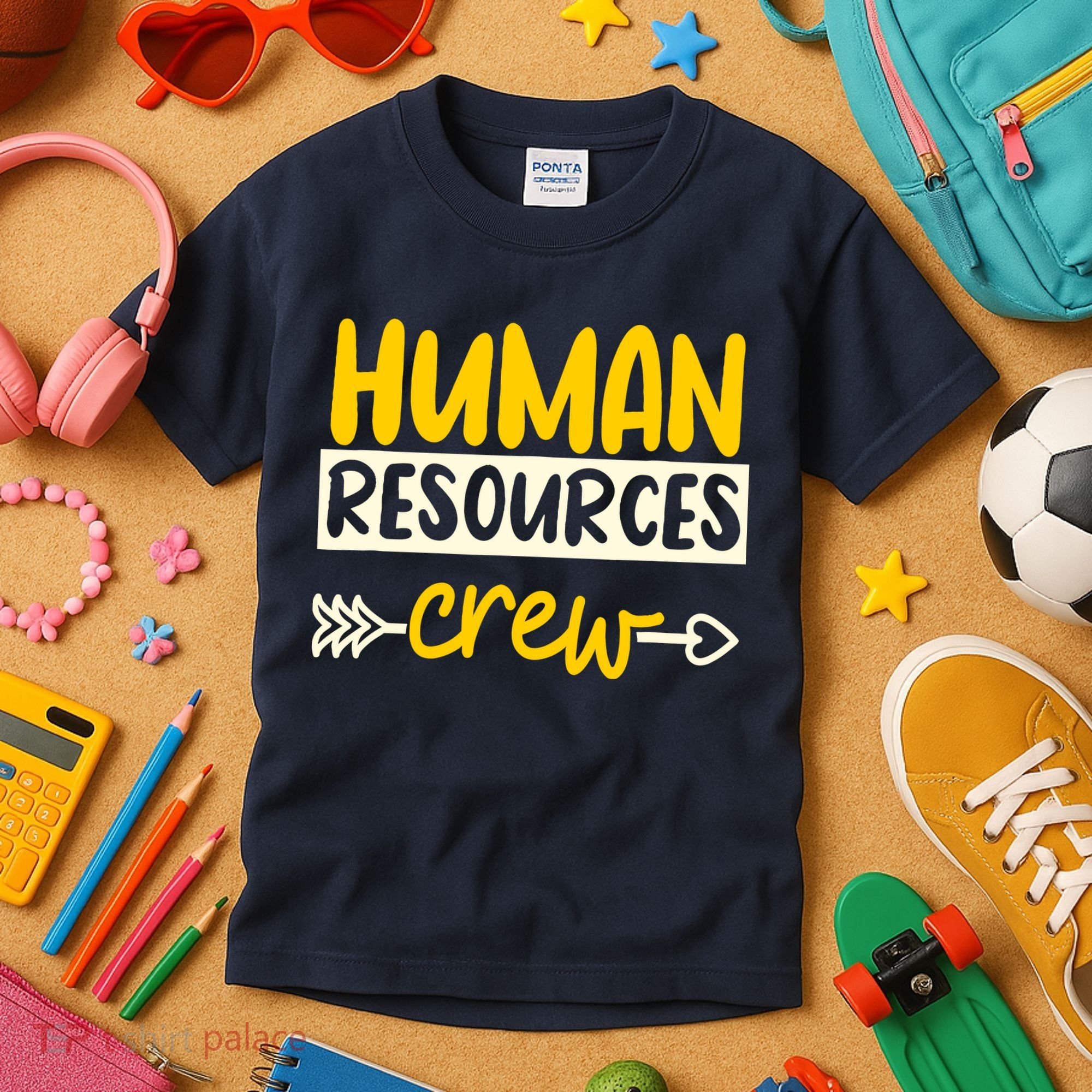 Human Resources Crew Hr Management Recruitment Hrm Kids T-Shirt