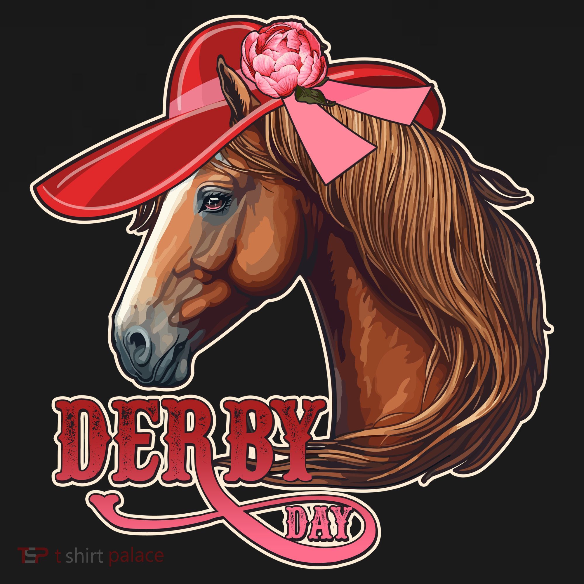 Horse Racing Derby Day Hat Horse Coaster