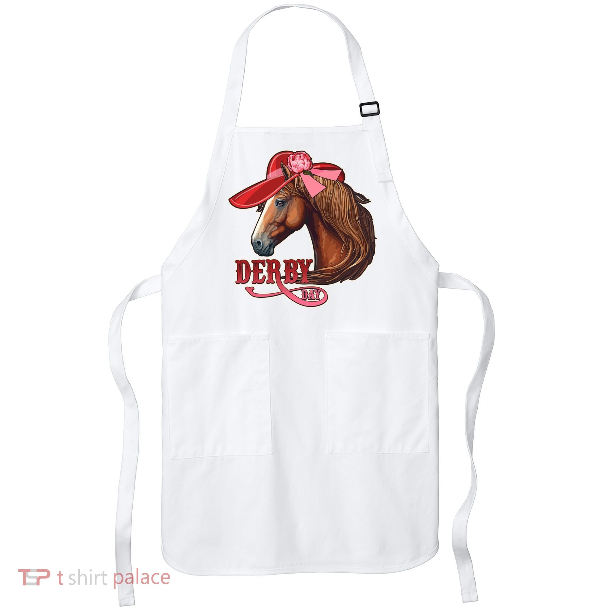 Horse Racing Derby Day Hat Horse Apron