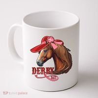 Horse Racing Derby Day Hat Horse Coffee Mug thumb 0
