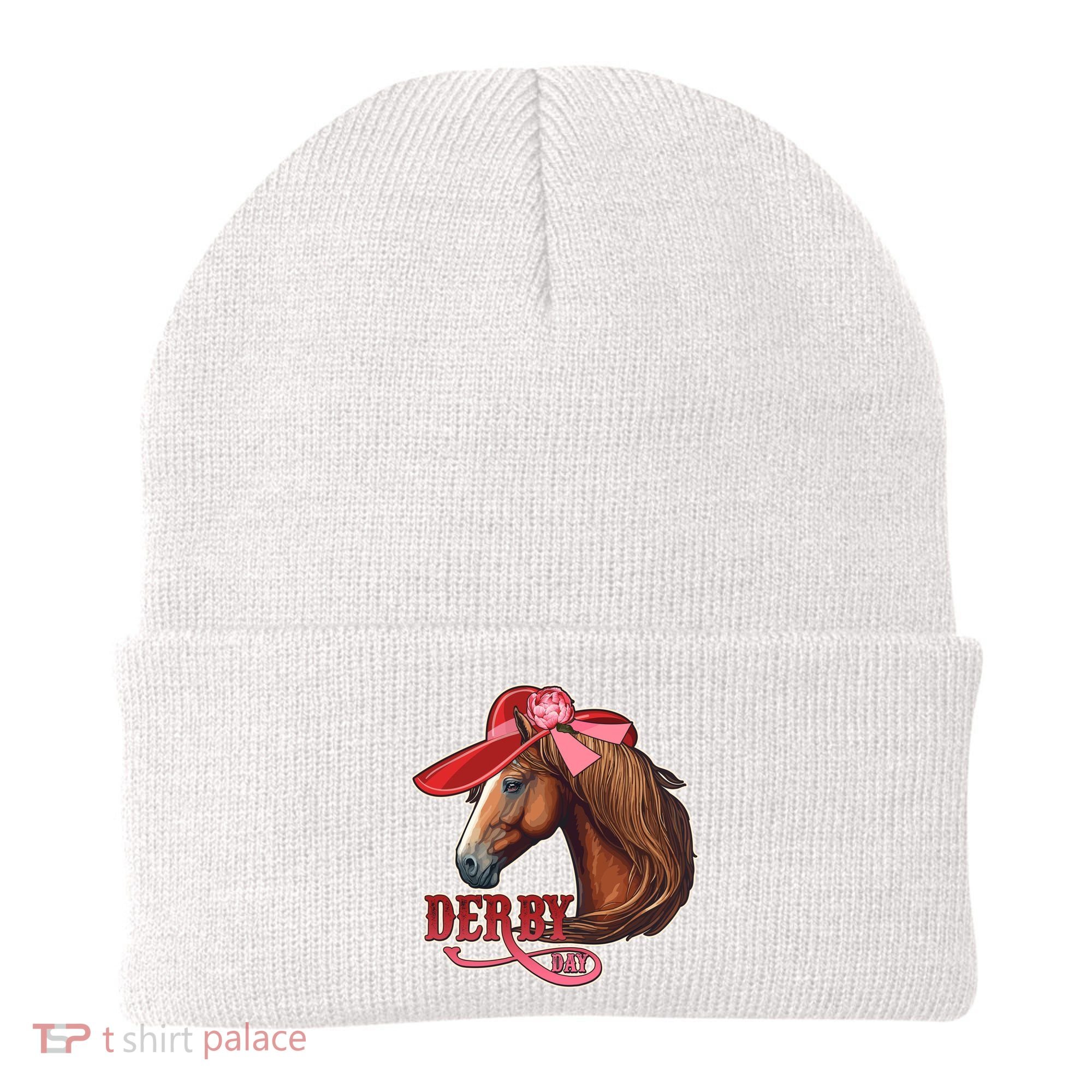 Horse Racing Derby Day Hat Horse Beanie
