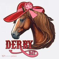 Horse Racing Derby Day Hat Horse Women's Hoodie thumb 2