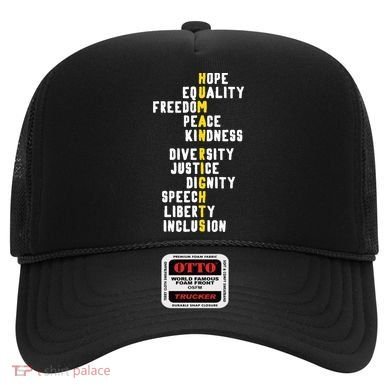 Human Rights Diversity Justice & Peace To All Hat