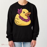 Hawaiian Rubber Ducky Women's Sweatshirt thumb 0