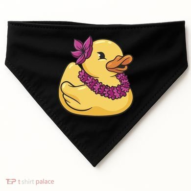 Hawaiian Rubber Ducky USA-Made Doggie Bandana
