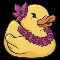 Hawaiian Rubber Ducky Coffee Mug thumb 5